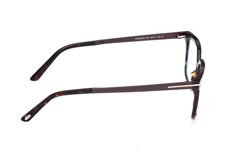 Tom Ford FT6039B 052 Eyeglasses Dark Havana 54mm Men 5