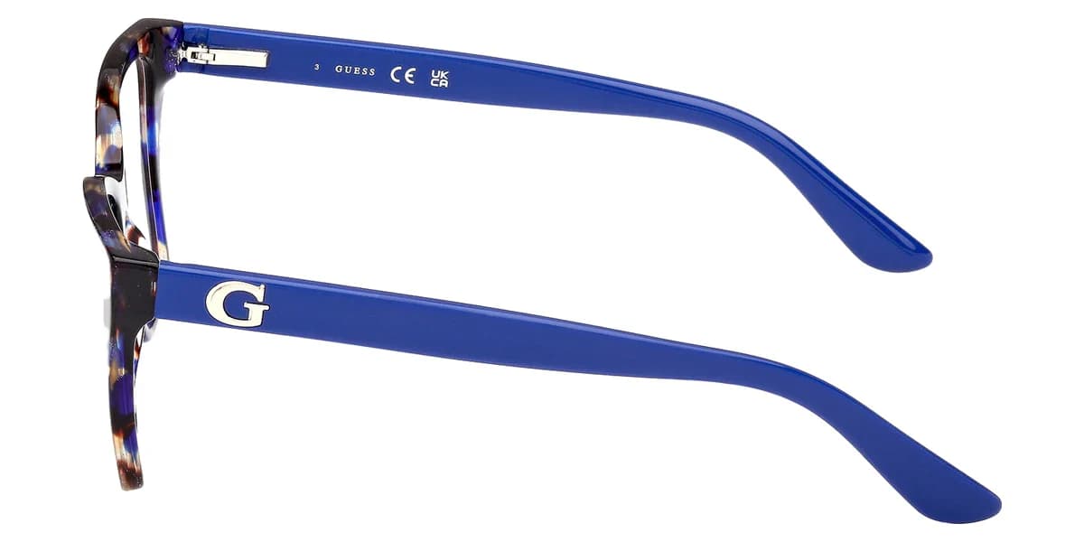 Guess GU50235 092 Eyeglasses Blue 50mm Women 3
