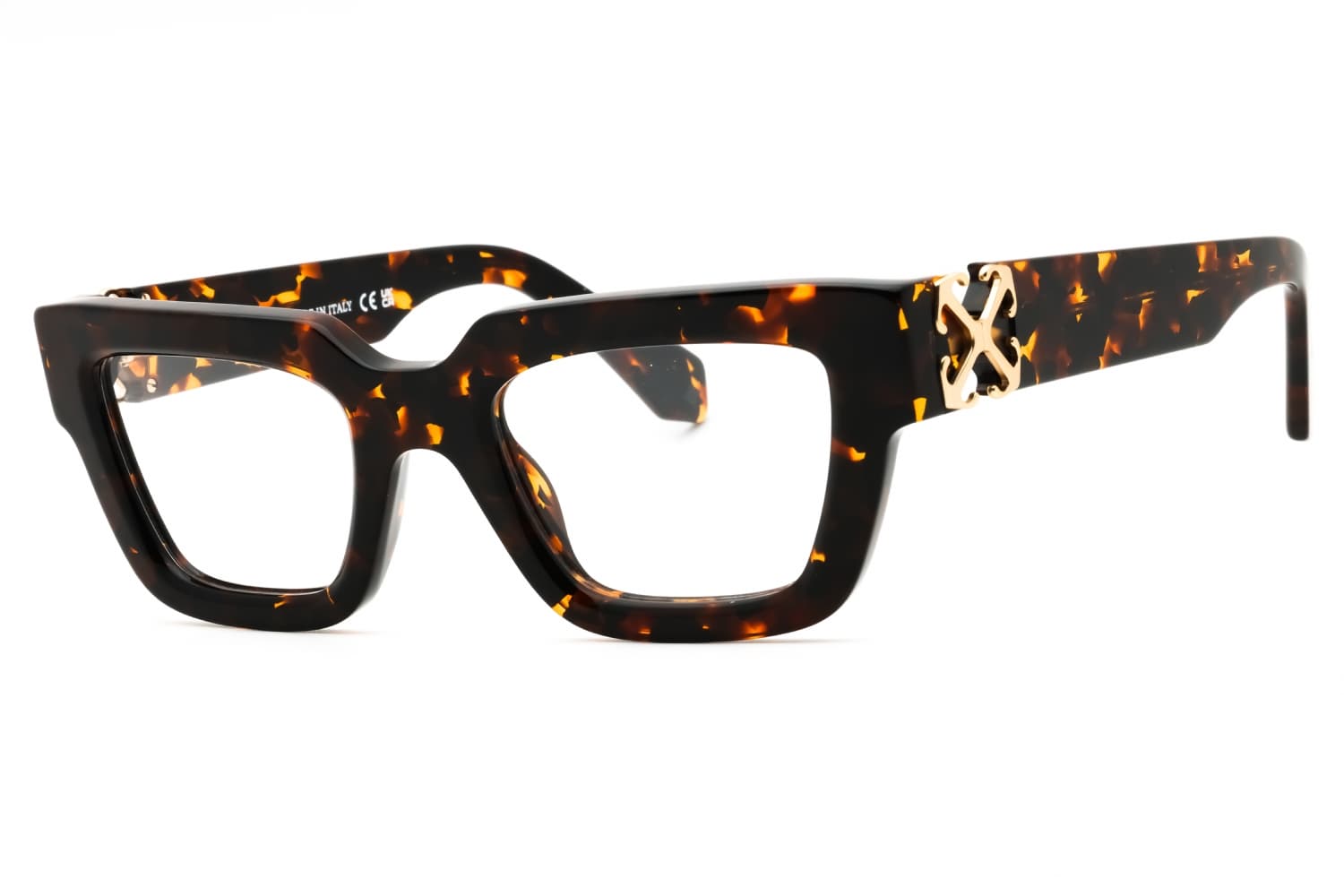 Off White STYLE 8E Eyeglasses Havana 50mm Women