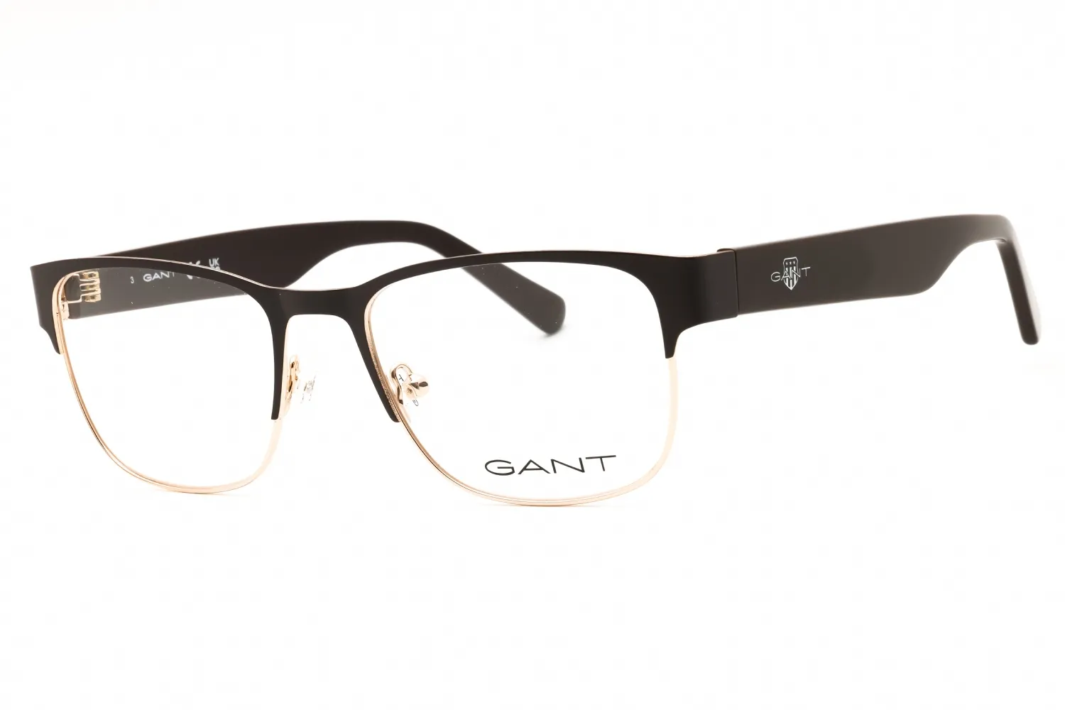 Gant GA50018 048 Eyeglasses Shiny Dark Brown 52mm Men