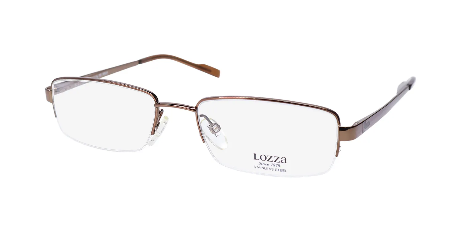 Lozza Vl2043 0r80 Eyeglasses Brown 53mm