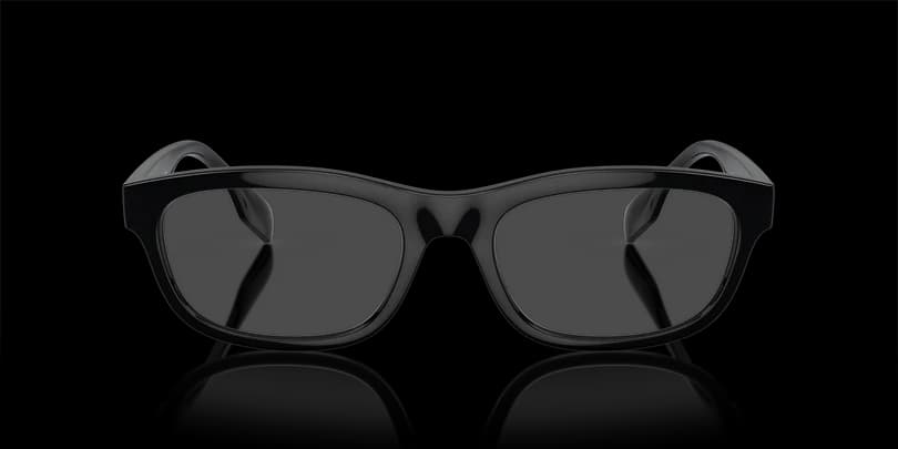 Burberry B2385U 3001 Eyeglasses Black 54mm Men 2