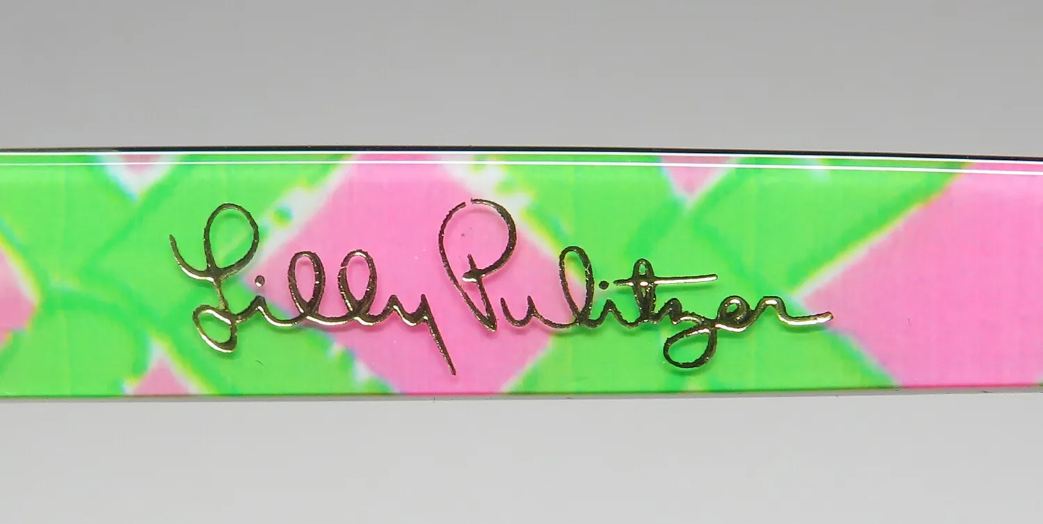 Lilly Pulitzer Claudia bk Eyeglasses Black 46mm 7