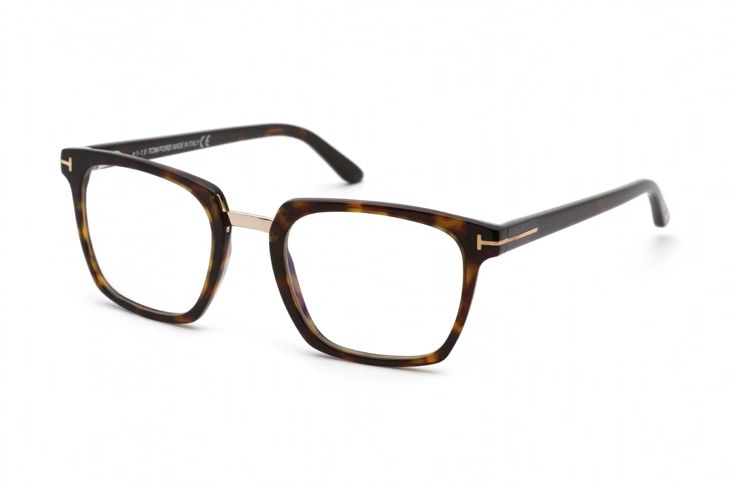 Tom Ford FT5523-B 052 Eyeglasses Dark Havana 50mm Men
