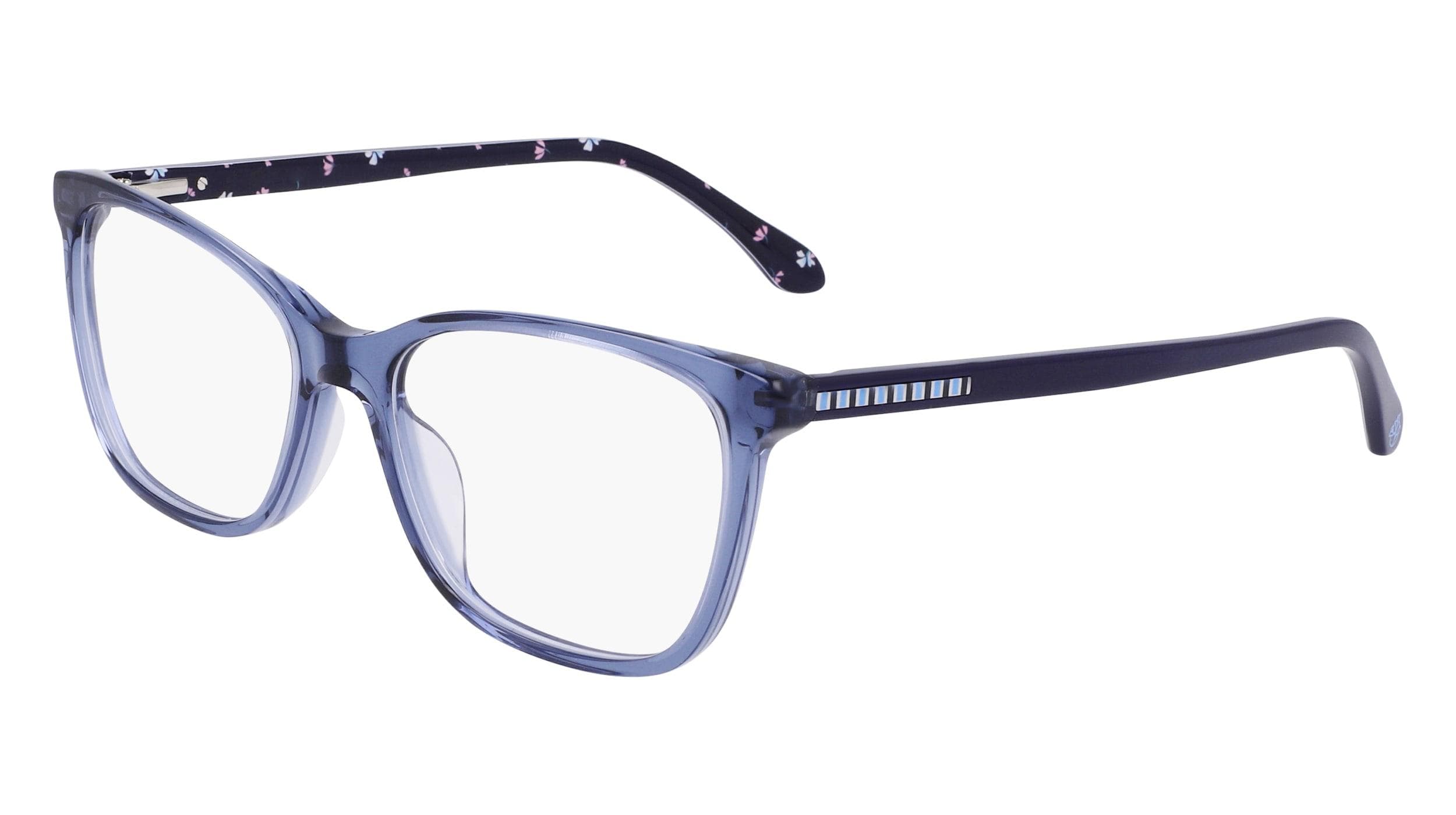 Draper James DJ5036 414 Eyeglasses Indigo Crystal 52mm Women