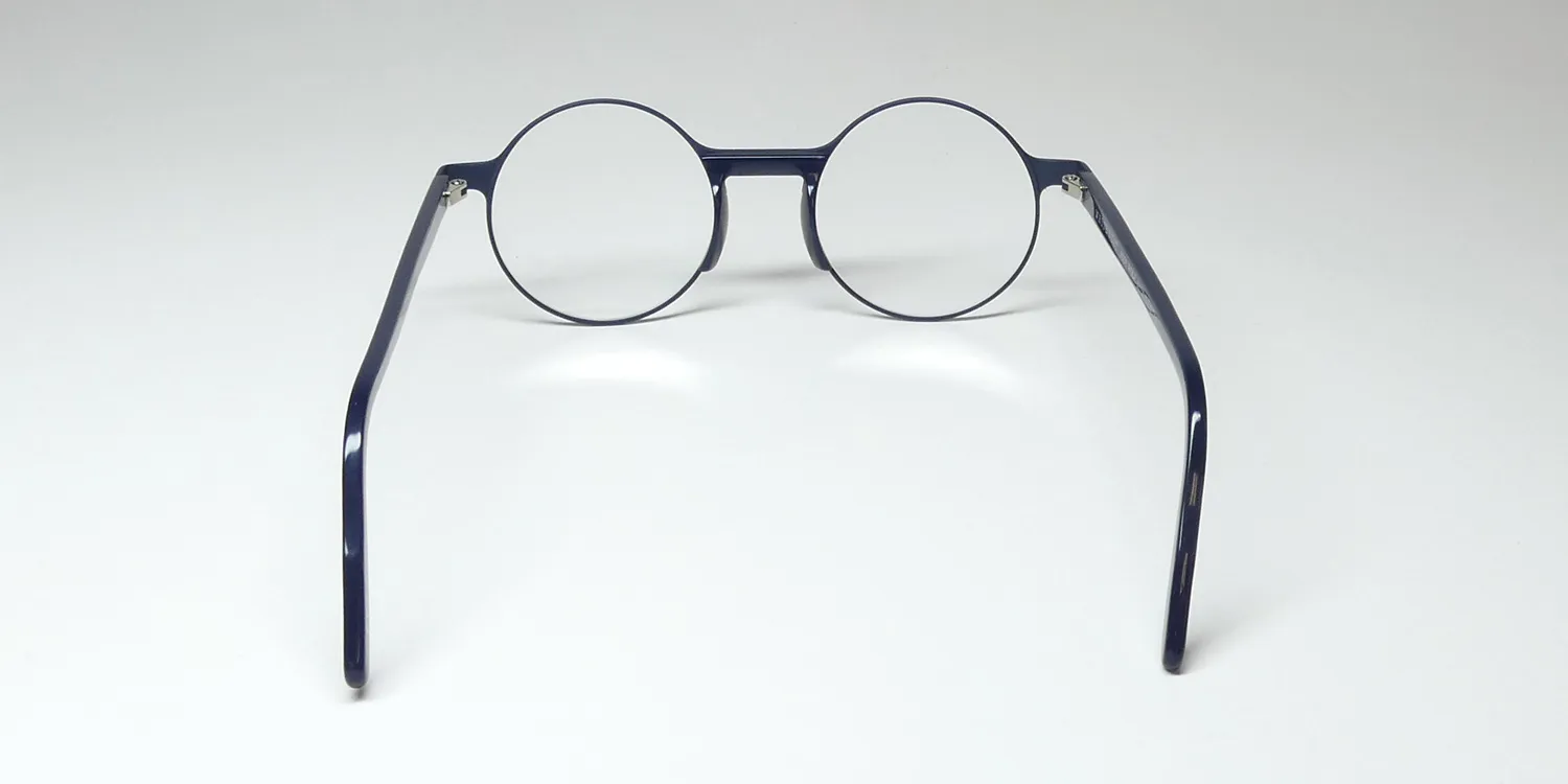 Andy Wolf Olm e Eyeglasses Navy Blue 47mm Unisex 5