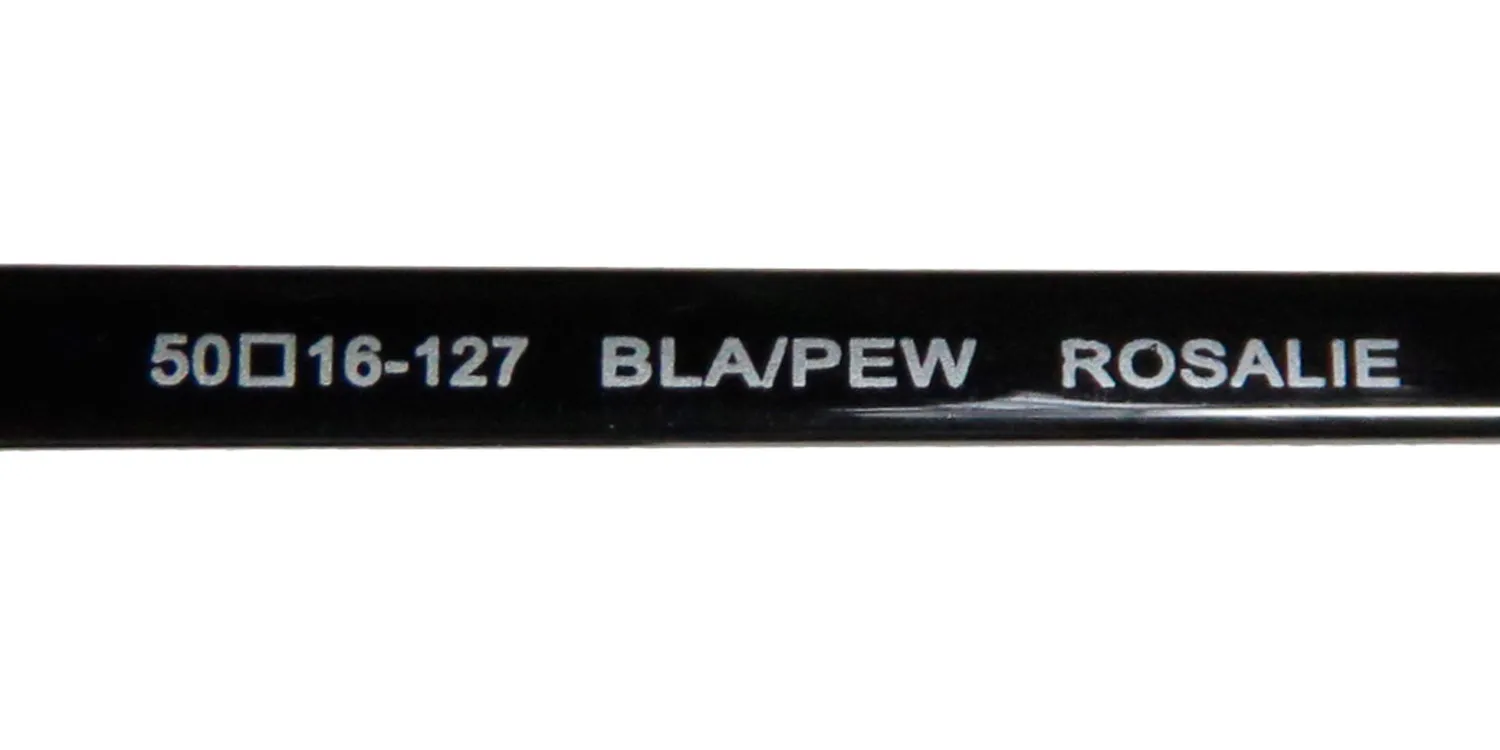 Barton Perreira Rosalie bla/pew Eyeglasses Black Pewter 50mm 8