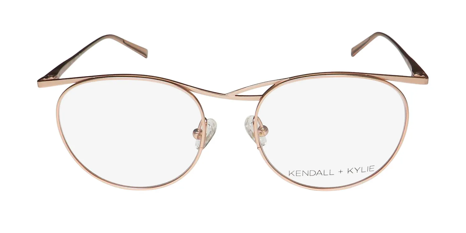 Kendall + Kylie Kko194 Ali 780 Eyeglasses Rose Gold 51mm 3