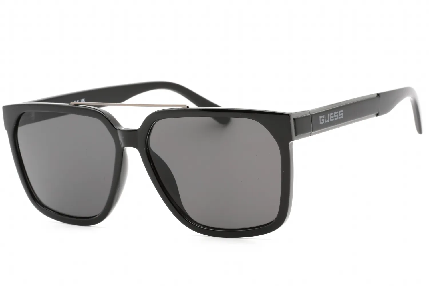 Guess Factory GF0253 01A Sunglasses Shiny Black 60mm Men