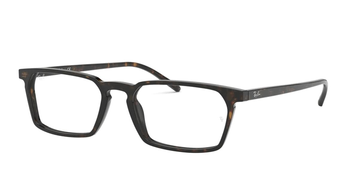 Ray-Ban RB5372 2012 RX5372F Asian Fit Eyeglasses Brown 54mm Unisex
