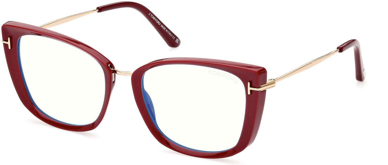 Tom Ford FT5816B 74 Eyeglasses Pink 53mm Women