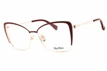 Max Mara MM5130 066 Eyeglasses Shiny Red 56mm
