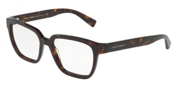 Dolce&amp;Gabbana DG3282 502 Eyeglasses Brown 52mm Women