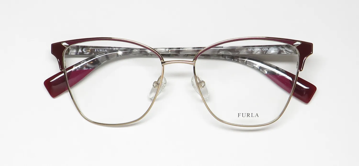 Furla Vfu360 08m6 Eyeglasses Camel 54mm 2