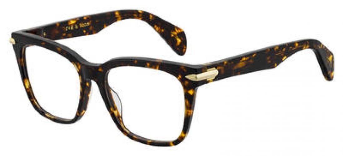 Rag & Bone RNB3015 086 RNB3015 Eyeglasses Brown 52mm Women