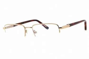 Chopard VCHG60 08FF Eyeglasses Shiny Grey Gold 55mm