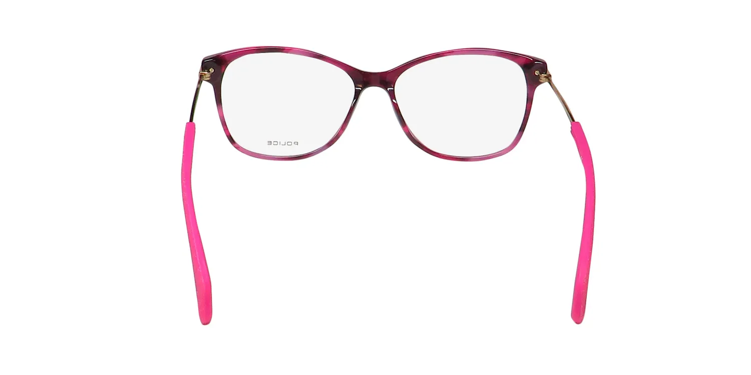 Police Vpl729 Sparkle 11 09n5 Eyeglasses Rose 53mm 5