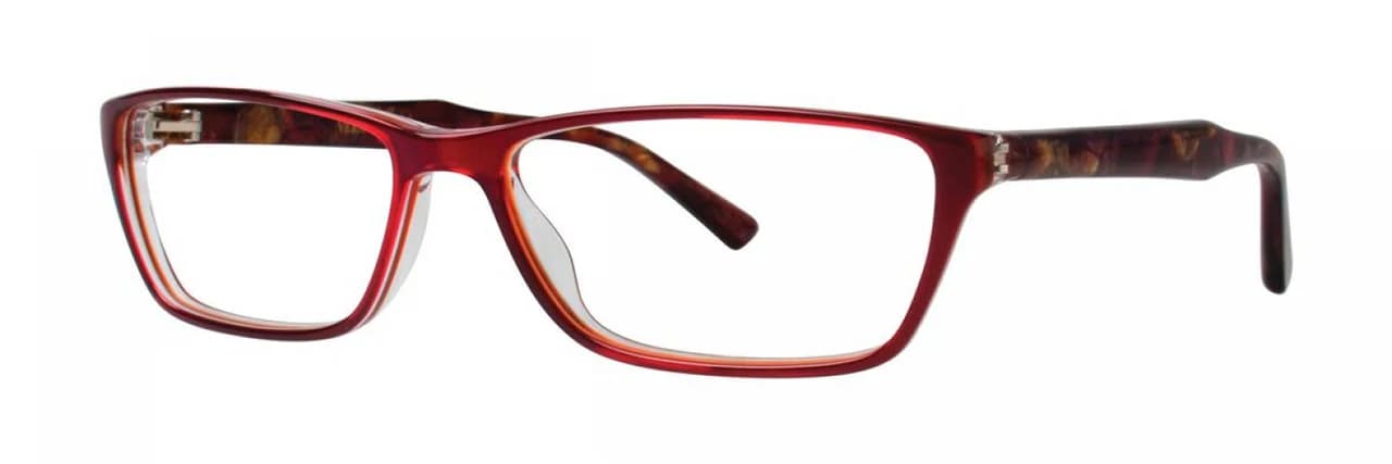 Vera Wang V348 Eyeglasses Berry 55mm Women