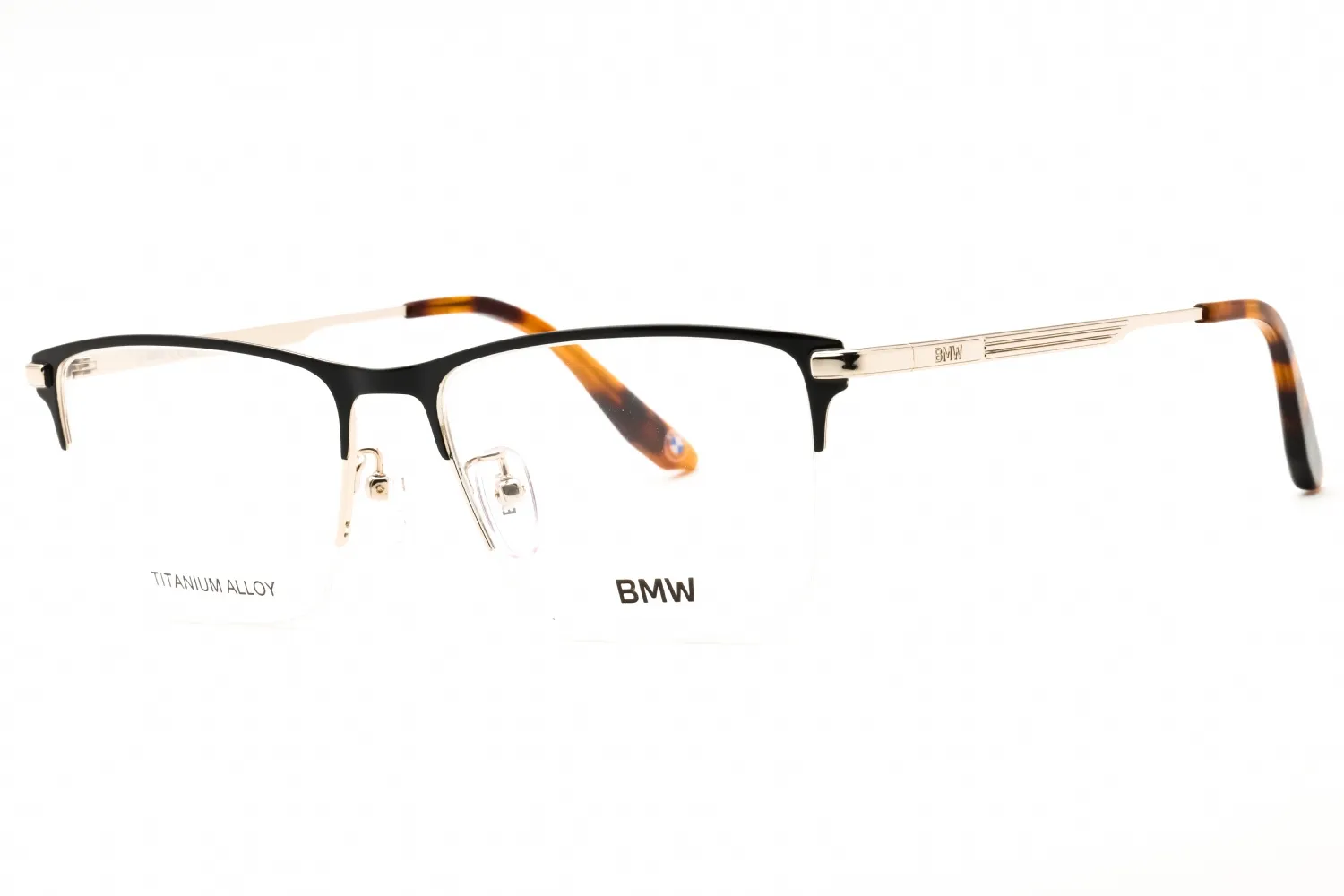 BMW BW5078-H 001 Eyeglasses Shiny Black 55mm Men