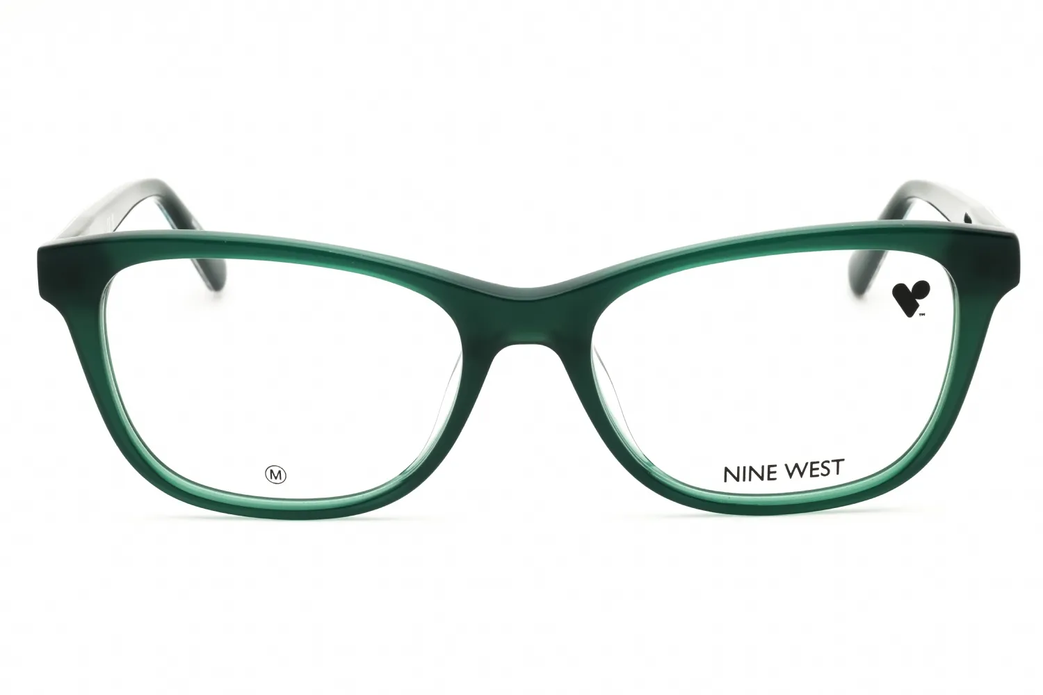 Nine West NW5227 340 Eyeglasses Emerald Milky 52mm Women 2