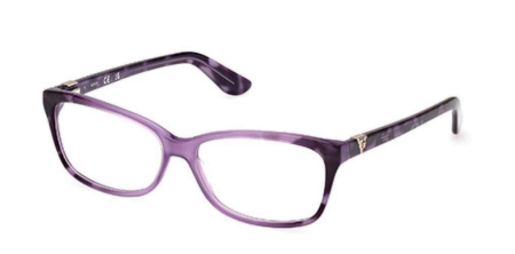Guess GU2948N 083 Eyeglasses Shiny Violet 53mm Women