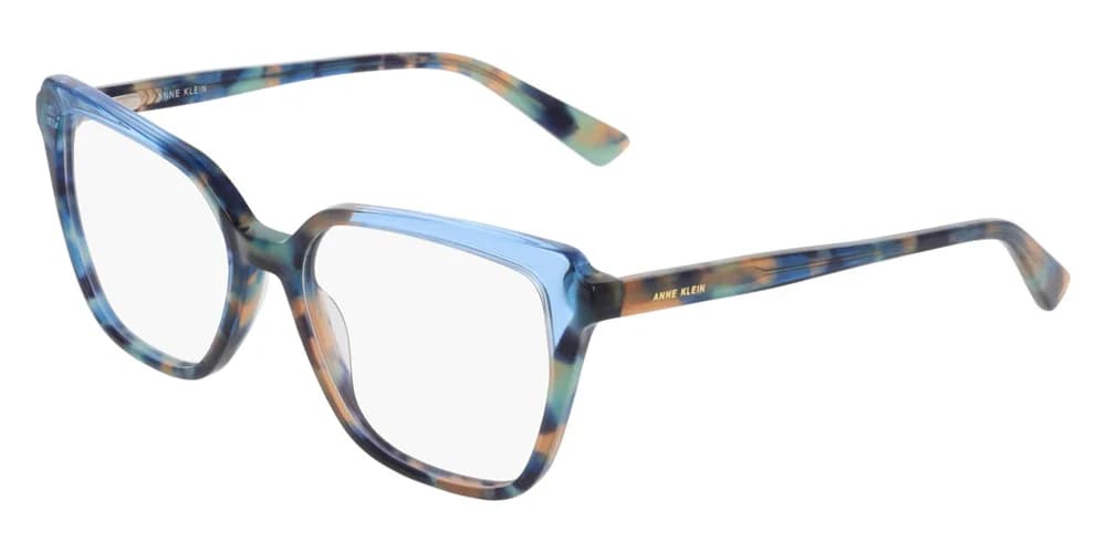 Anne Klein AK5124 410 Eyeglasses Navy Tortoise 56mm Women