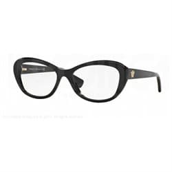 Versace MOD.3216 GB1 Eyeglasses Black 52mm Women