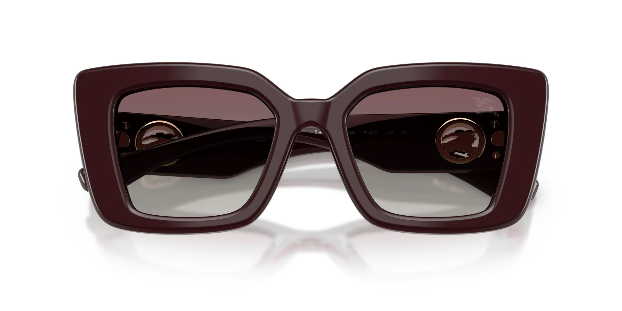 Burberry 0BE4476 42048G Sunglasses Bordeaux 51mm Women 5