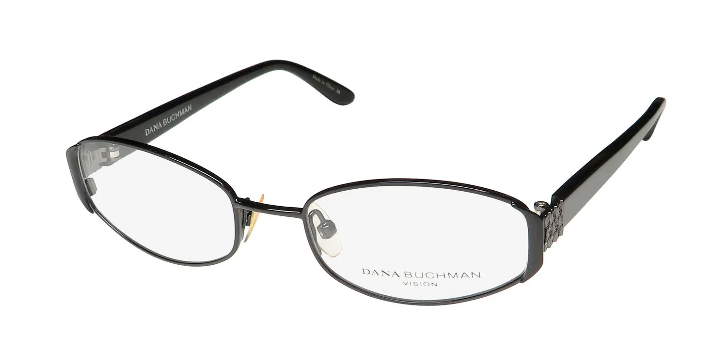 Dana Buchman Emily bk Eyeglasses Black 49mm