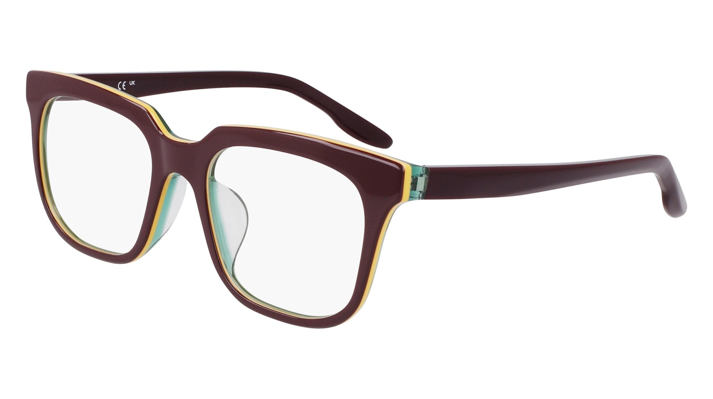 Nike NIKE 7167LB 502 Eyeglasses Raisin Tri-laminate 52mm Unisex