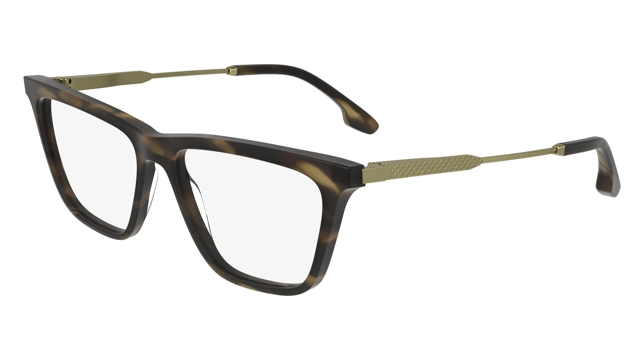 Victoria Beckham VB2663 321 Eyeglasses Striped Khaki Havana 54mm Women