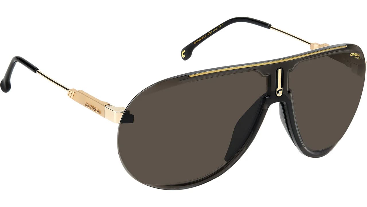 Carrera SUPERCHAMPION 02M2 Sunglasses Black Gold 99mm Men 3