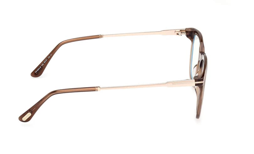 Tom Ford FT5904B 045 Eyeglasses Shiny Light Brown 50mm Men 5