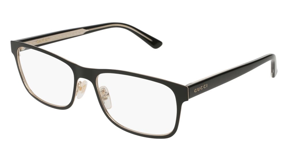 Gucci GG0317OZ 001 Eyeglasses Black 56mm Women