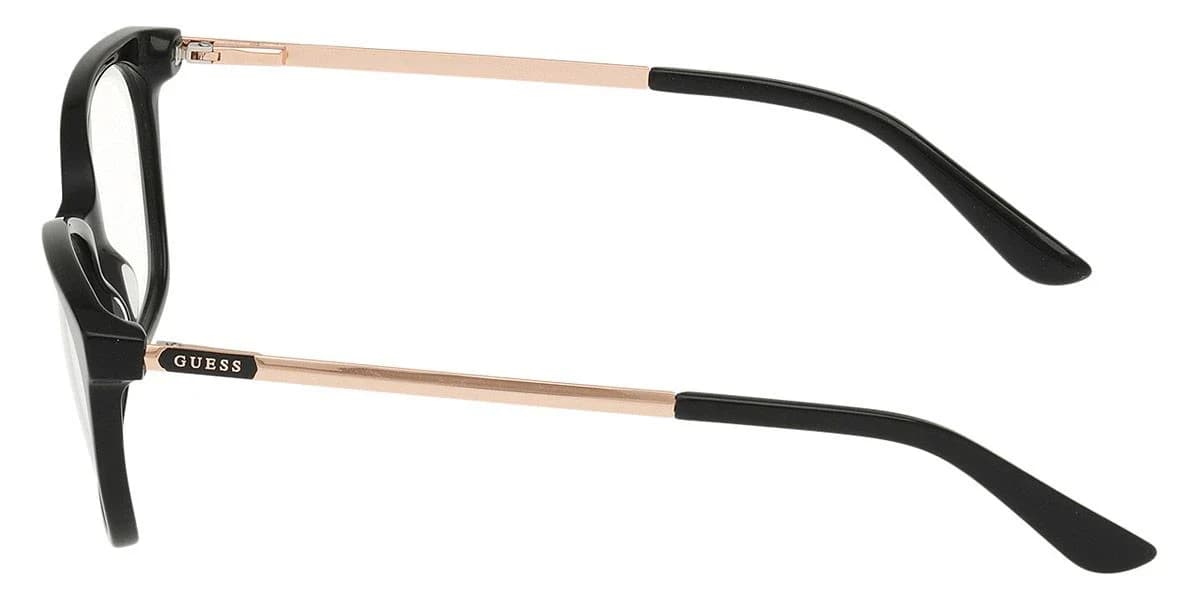 Guess GU50194 001 Eyeglasses Shiny Black 55mm Women 3