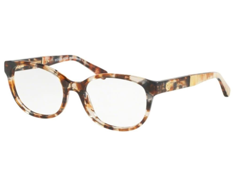 Michael Kors MK4032 Rania III 3169 Eyeglasses Tiger Tortoise 49mm Women