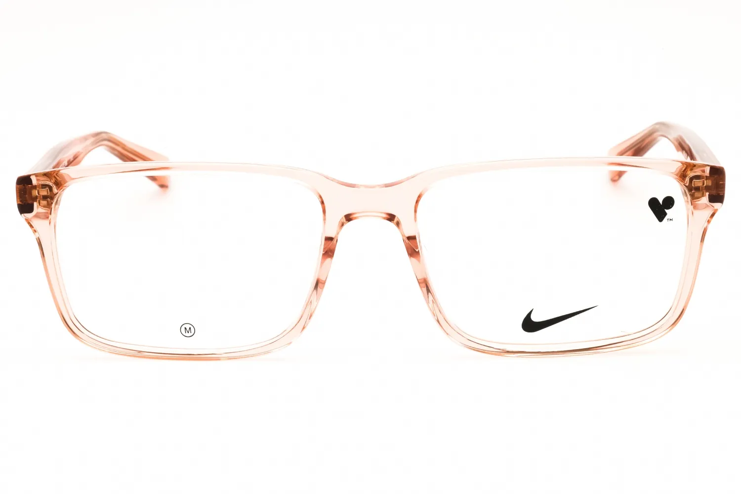 Nike NIKE 1001Y 681 Eyeglasses Peach 55mm Unisex 2