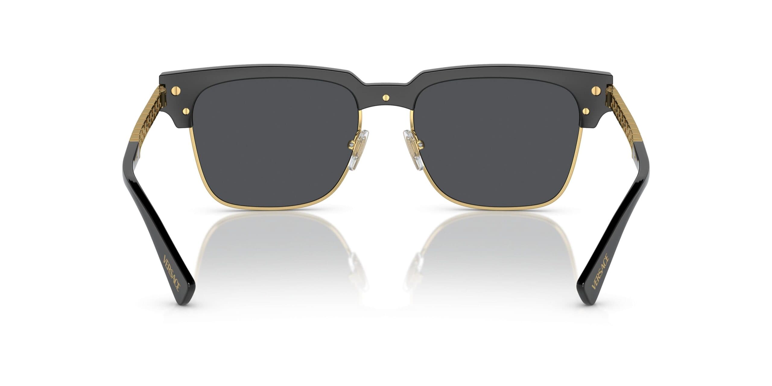 Versace MOD.4447 GB1/87 Sunglasses Black 55mm Unisex 3