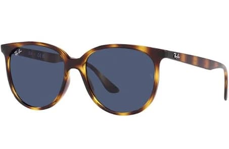 Ray-Ban RB4378F 71080 Sunglasses Brown 54mm Women