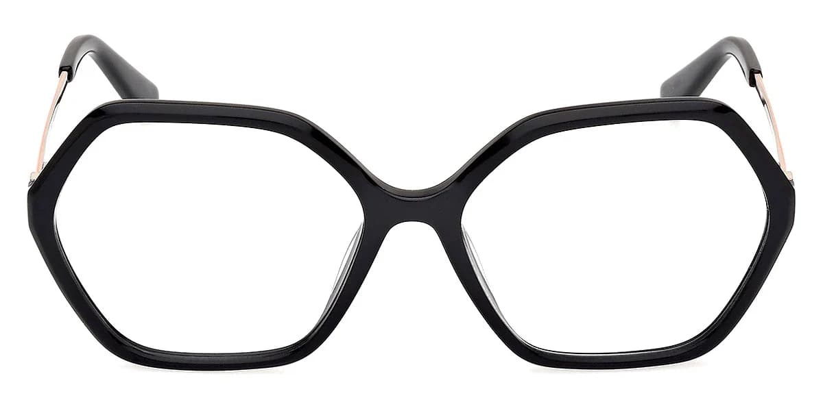 Guess GU50149 001 Eyeglasses Shiny Black 54mm Women 2