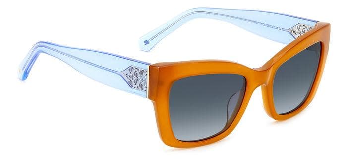 Kate Spade VALERIA/S 009Q Sunglasses Frosted Brown 53mm Women 3