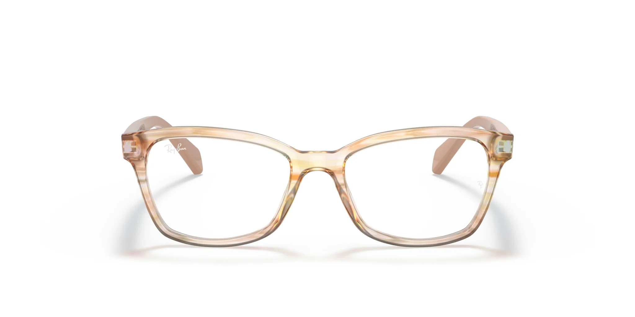 Ray-Ban RB1591 3809 Eyeglasses Pink Striped 48mm Kids 2