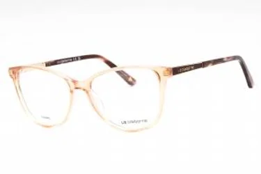 Liz Claiborne L 676 0733 00 Eyeglasses Peach 53mm