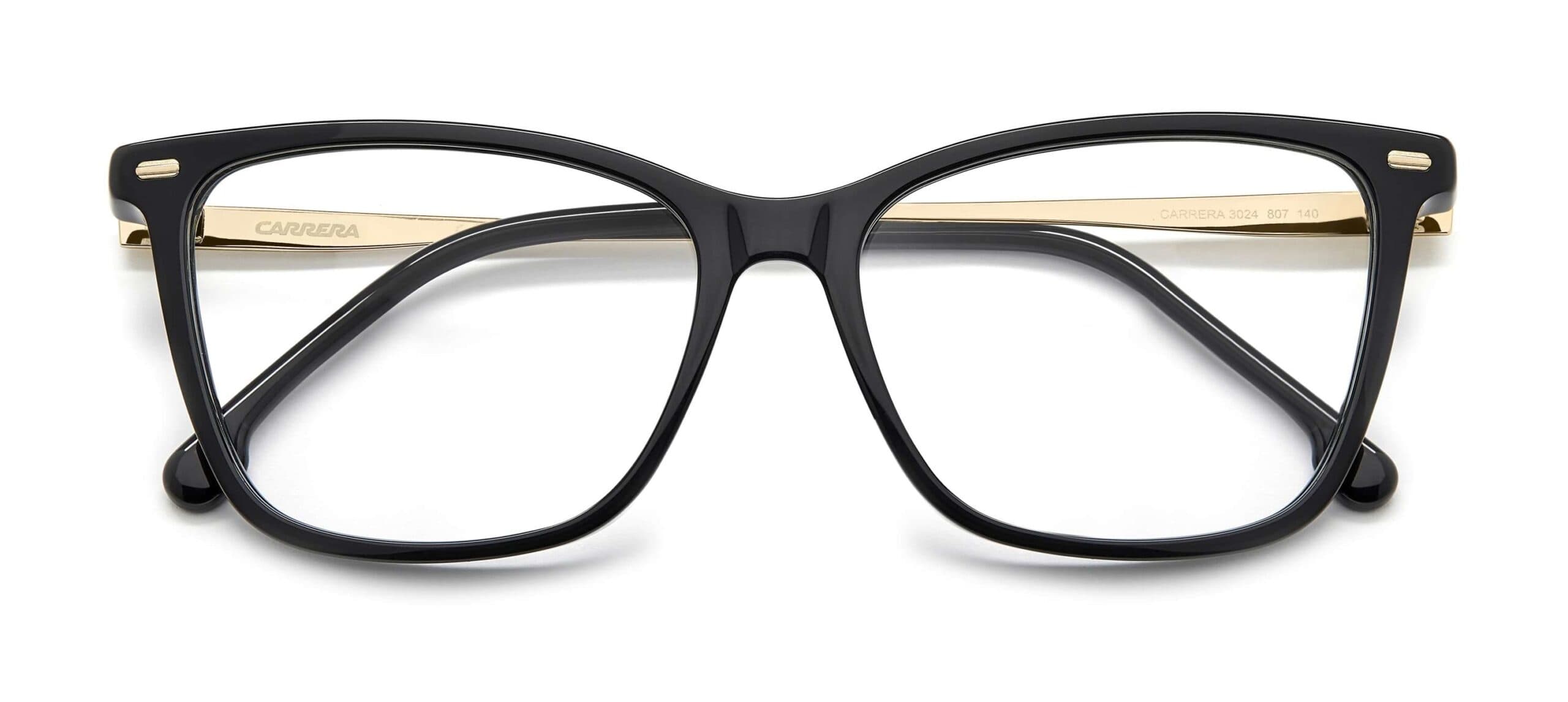 Carrera CARRERA 3024 0807 Eyeglasses Black 54mm Women 5
