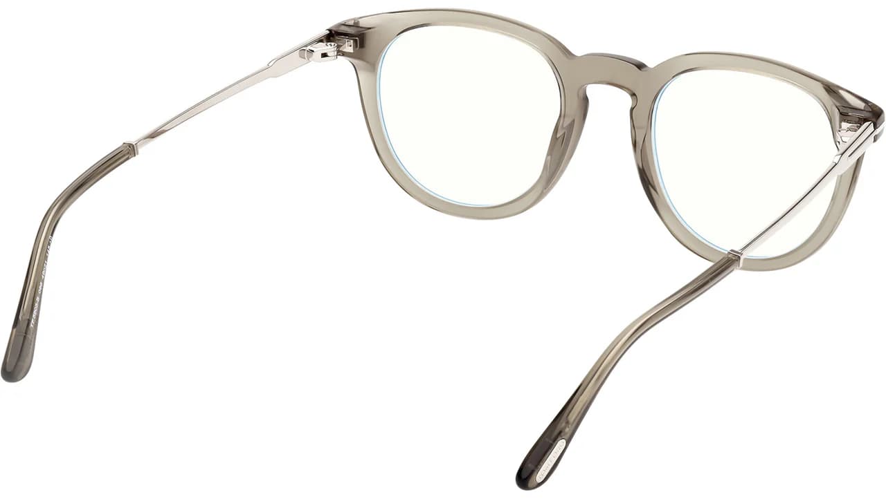 Tom Ford FT5905B 096 Eyeglasses Shiny Dark Green 49mm Men 5