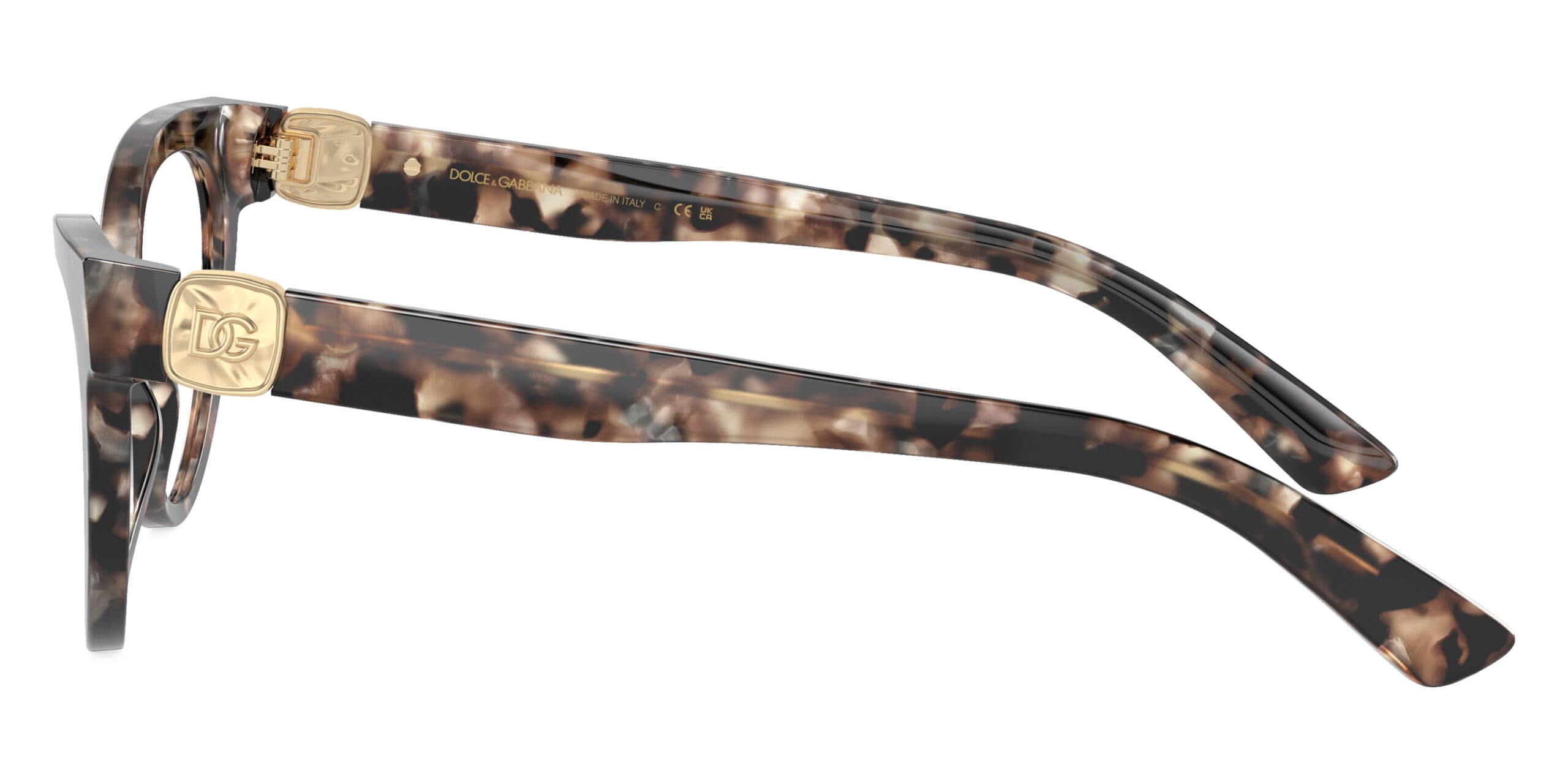 Dolce & Gabbana DG3394 3438 Eyeglasses Brown 52mm Women 4