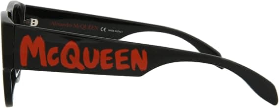 Alexander McQueen AM0328S 002 Sunglasses Black 54mm Women 3