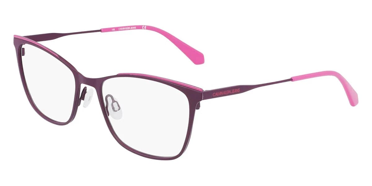 Calvin Klein Jeans CKJ21207 508 Eyeglasses Purple 53mm Women