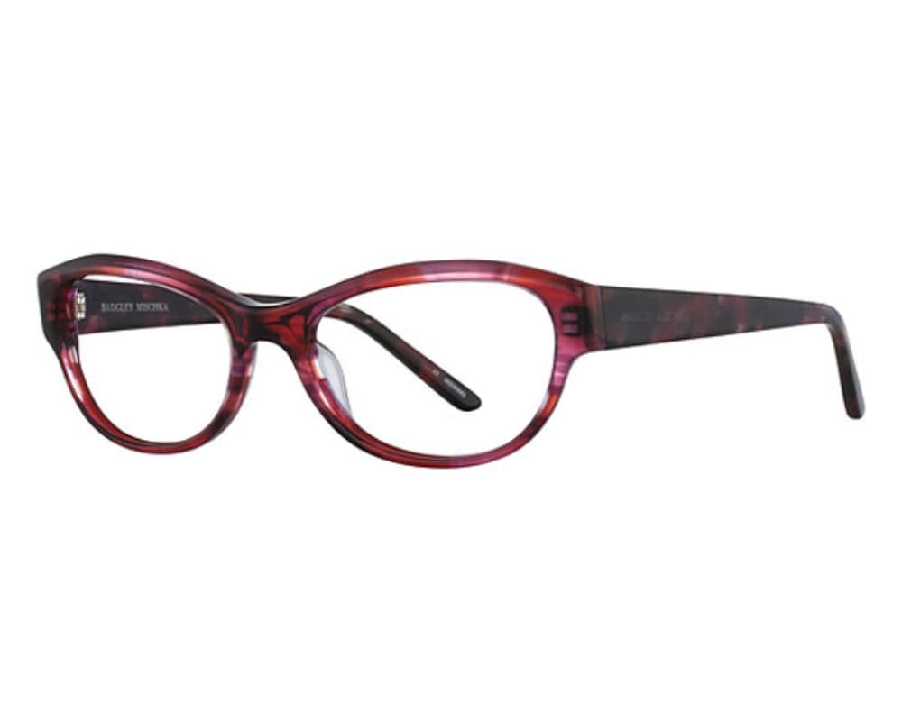 Badgley Mischka Madeline Eyeglasses Wine 53mm Women