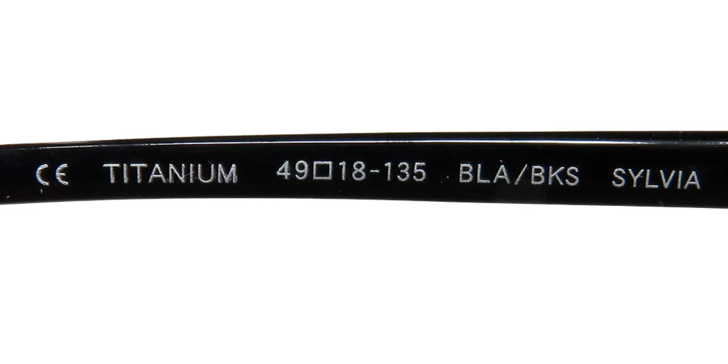 Barton Perreira Sylvia bla/bks Eyeglasses Black 49mm 8